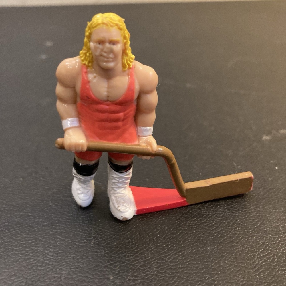 Mr Perfect‎ 1991 Remco WWF Wrestling Superstars Shootout Hockey figure WWE Rare